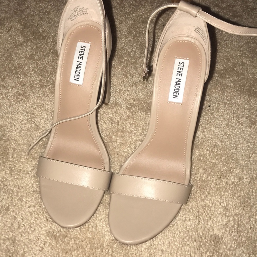 Steve madden nude heels
